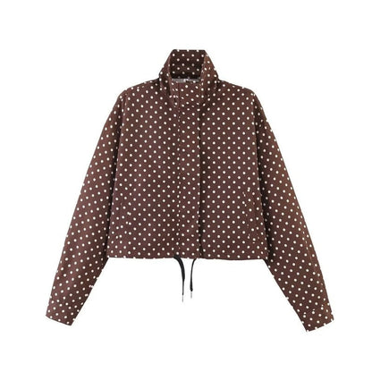 Selene Cropped Lightweight Drawstring Jacket