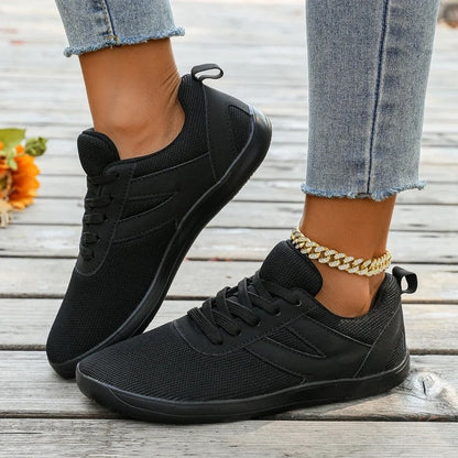 Veyla Lightweight Mesh Lace-Up Sneakers