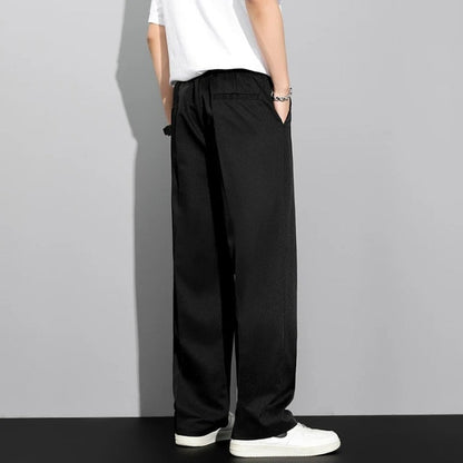 Zelara Relaxed Elastic Waist Wide-Leg Pants